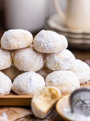 Creamcheese Snowball Cookies