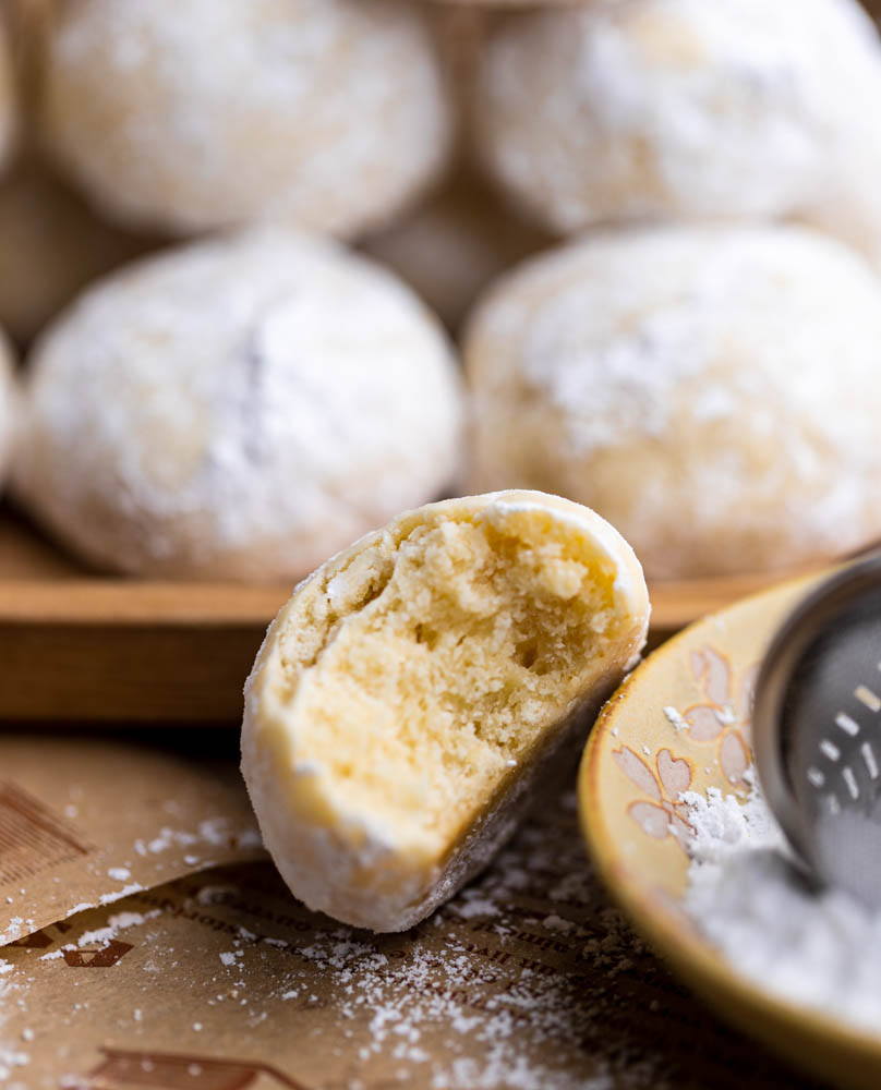 Cream Cheese Snowball Cookies