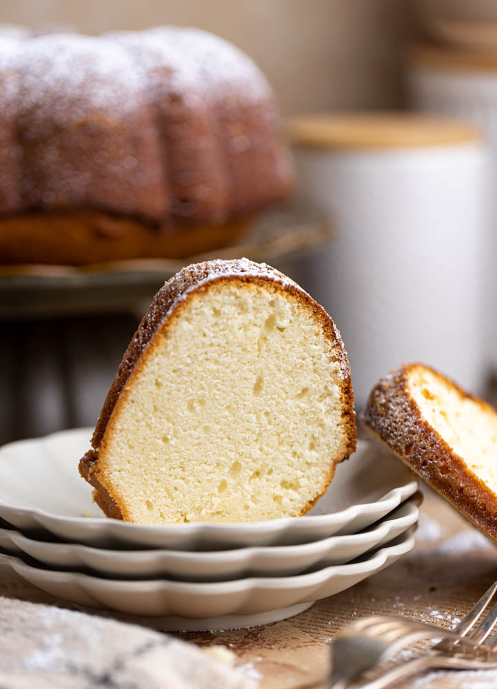 White Almond Cake