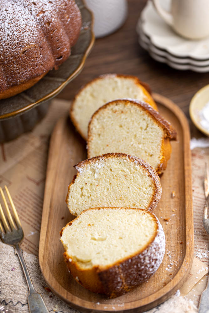 White Almond Cake